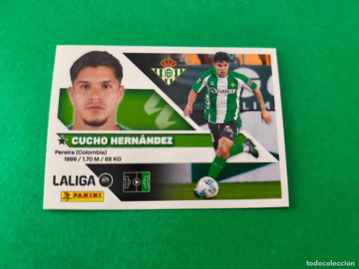 Cromos de f&uacute;tbol: CROMO FUTBOL CUCHO HERNANDEZ REAL BETIS BALOMPIE SIN PEGAR N&ordm; 19 LIGA ESTE 2026-2027/26-27