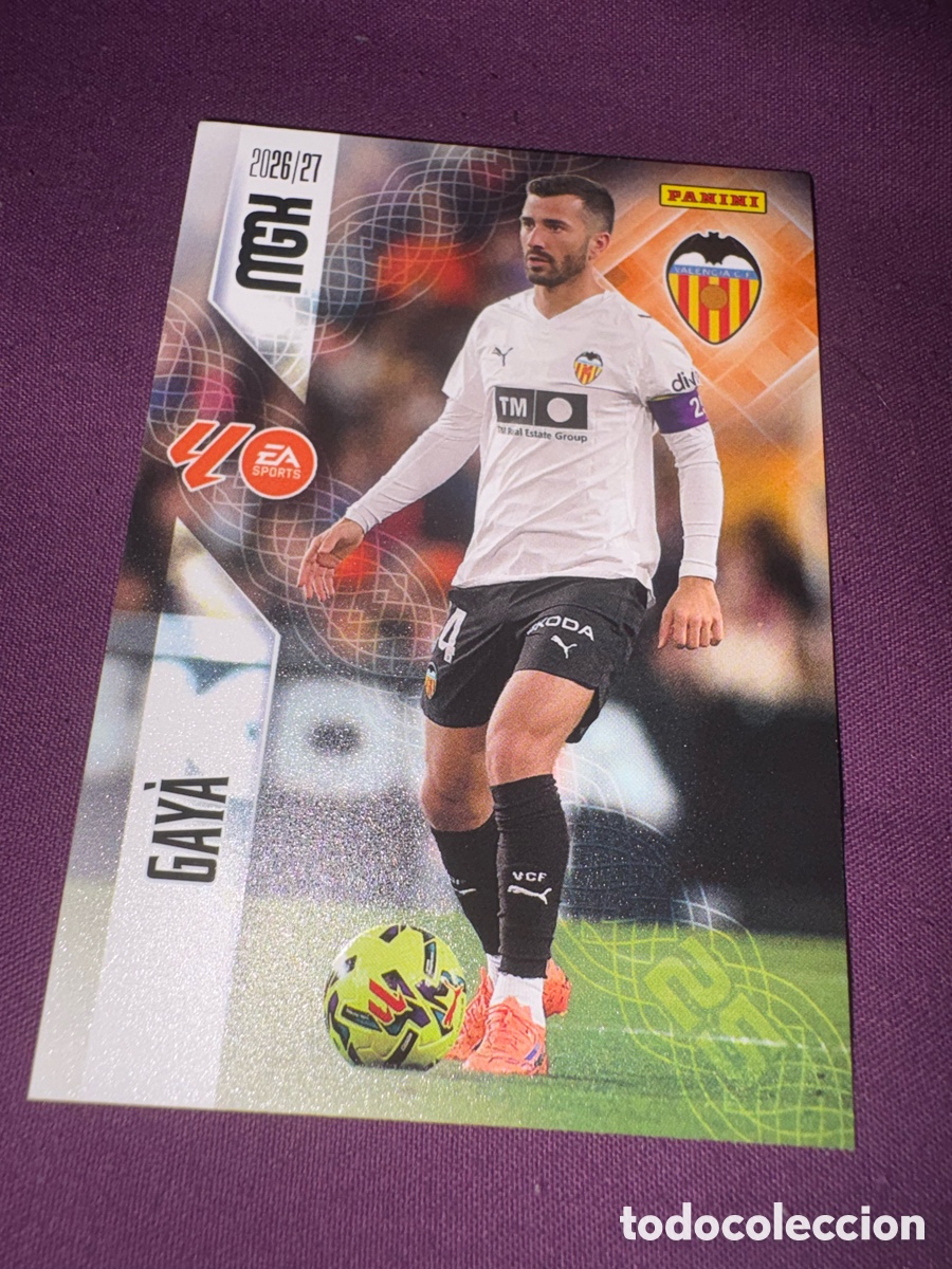 Cromos de f&uacute;tbol: Gaya Valencia megacracks 2026-2027 26-27
