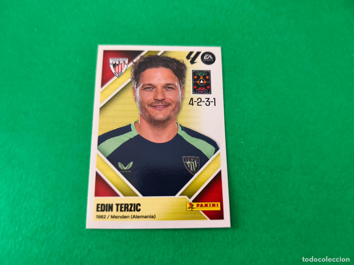 Cromos de f&uacute;tbol: CROMO FUTBOL TERZIC ATH.BILBAO SIN PEGAR N&ordm; 2 LIGA ESTE 2026-2027/26-27 PANINI