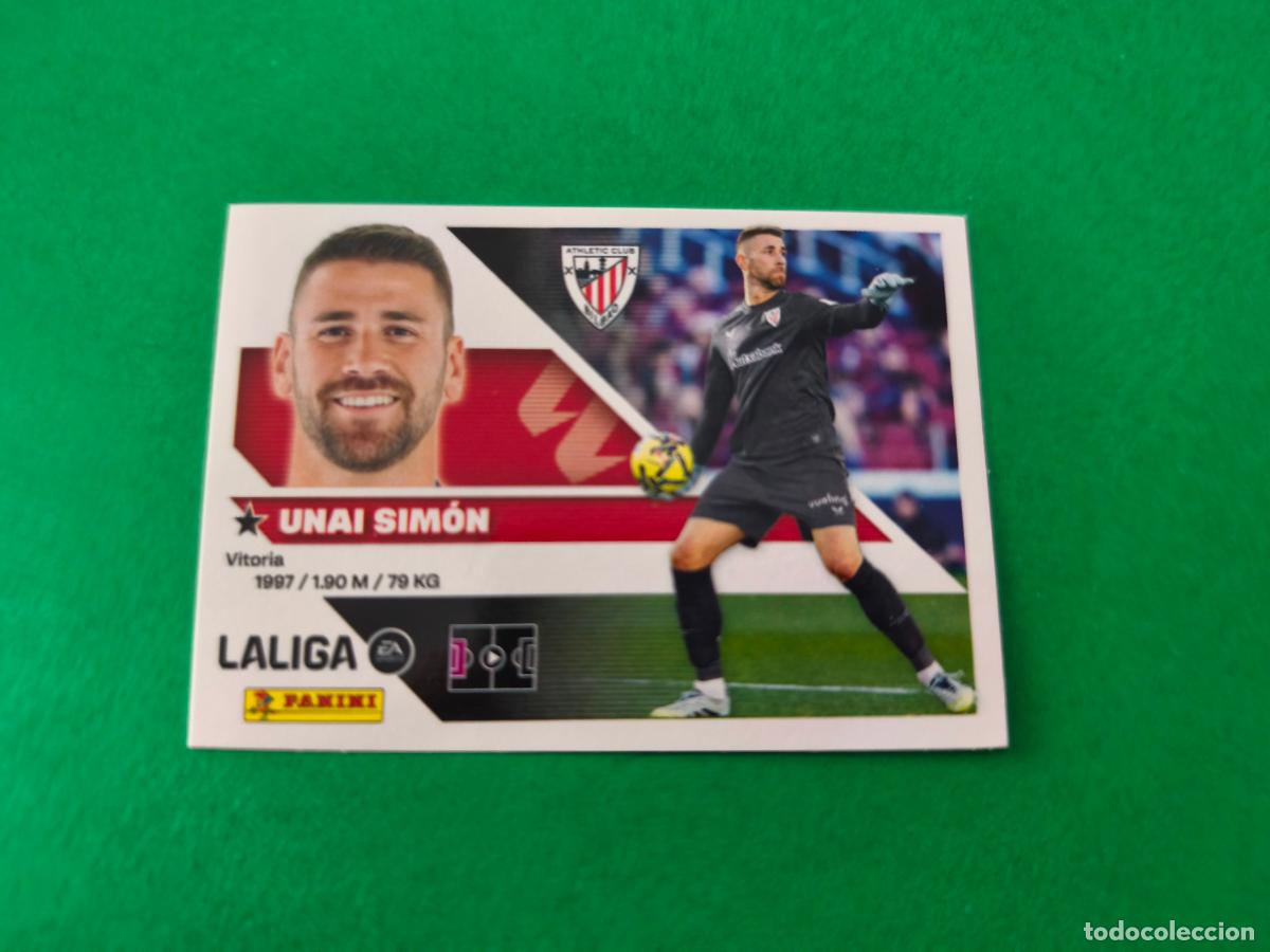 Cromos de f&uacute;tbol: CROMO FUTBOL UNAI SIMON ATH.BILBAO SIN PEGAR N&ordm; 3 LIGA ESTE 2026-2027/26-27 PANINI