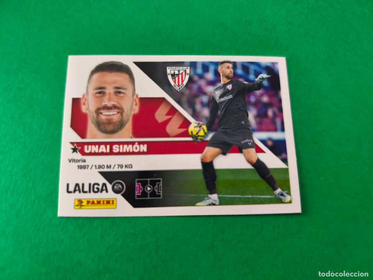 Cromos de f&uacute;tbol: CROMO FUTBOL UNAI SIMON ATH.BILBAO SIN PEGAR N&ordm; 3 LIGA ESTE 2026-2027/26-27 PANINI