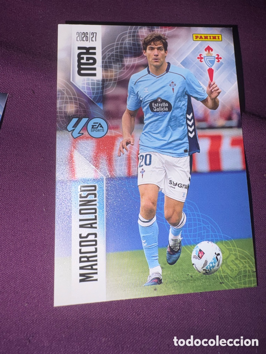 Cromos de f&uacute;tbol: Marcos Alonso celta megacracks 2026-2027 26-27