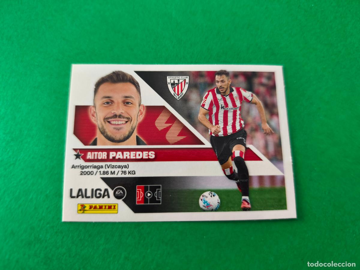 Cromos de f&uacute;tbol: CROMO FUTBOL PAREDES ATH.BILBAO SIN PEGAR N&ordm; 6 A LIGA ESTE 2026-2027/26-27 PANINI