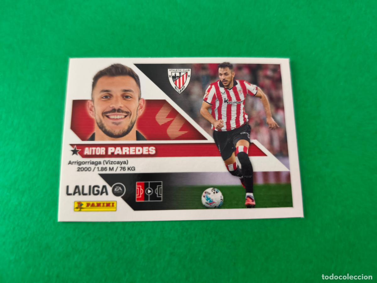 Cromos de f&uacute;tbol: CROMO FUTBOL PAREDES ATH.BILBAO SIN PEGAR N&ordm; 6 A LIGA ESTE 2026-2027/26-27 PANINI