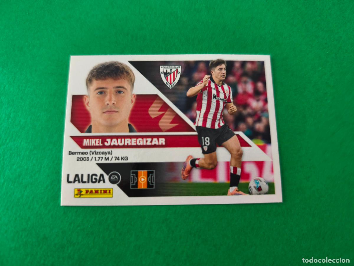 Cromos de f&uacute;tbol: CROMO FUTBOL JAUREGIZAR ATH.BILBAO SIN PEGAR N&ordm; 10 LIGA ESTE 2026-2027/26-27 PANINI