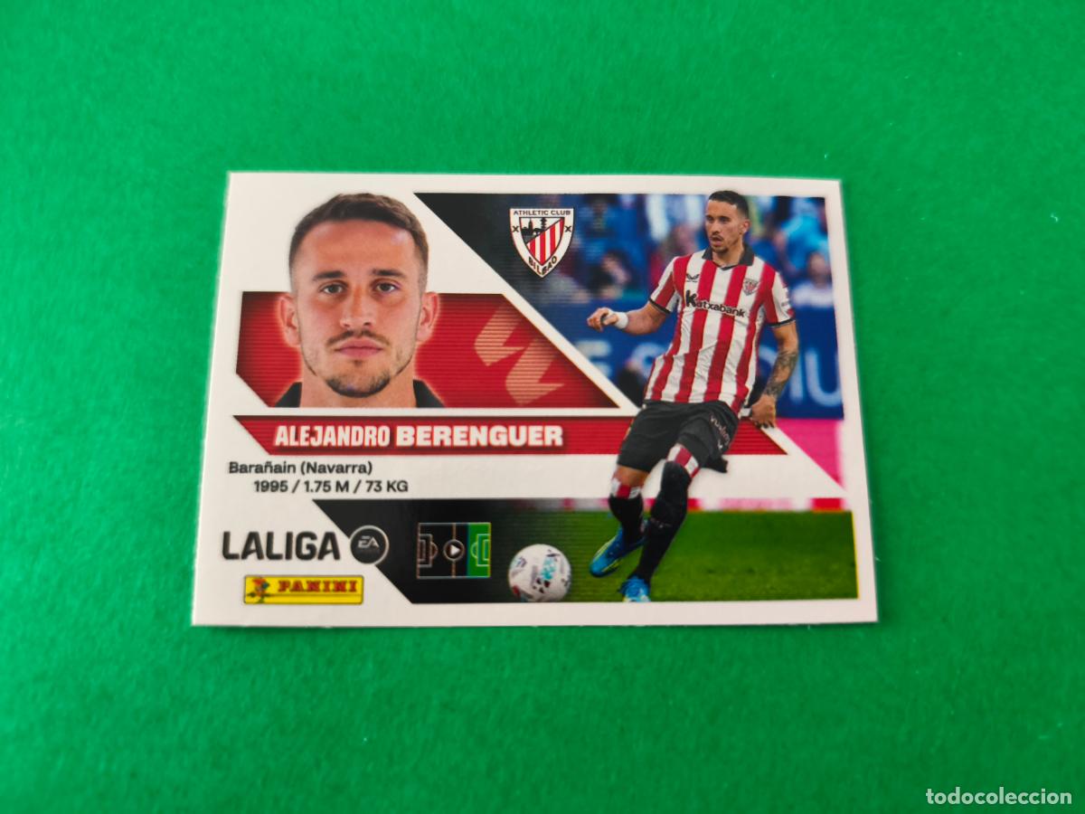 Cromos de f&uacute;tbol: CROMO FUTBOL BERENGUER ATH.BILBAO SIN PEGAR N&ordm; 16 LIGA ESTE 2026-2027/26-27 PANINI