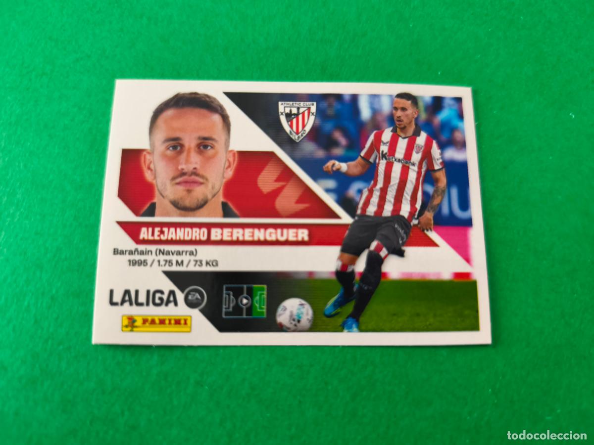 Cromos de f&uacute;tbol: CROMO FUTBOL BERENGUER ATH.BILBAO SIN PEGAR N&ordm; 16 LIGA ESTE 2026-2027/26-27 PANINI