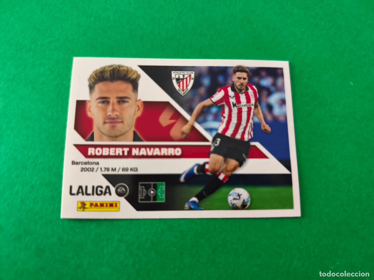 Cromos de f&uacute;tbol: CROMO FUTBOL ROBERT NAVARRO ATH.BILBAO SIN PEGAR N&ordm; 17 A LIGA ESTE 2026-2027/26-27 PANINI
