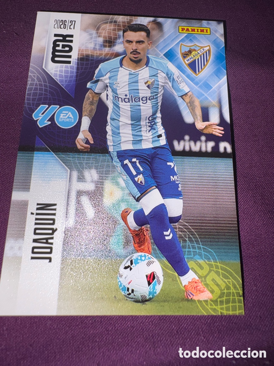 Cromos de f&uacute;tbol: Joaqu&iacute;n malaga megacracks 2026-2027 26-27