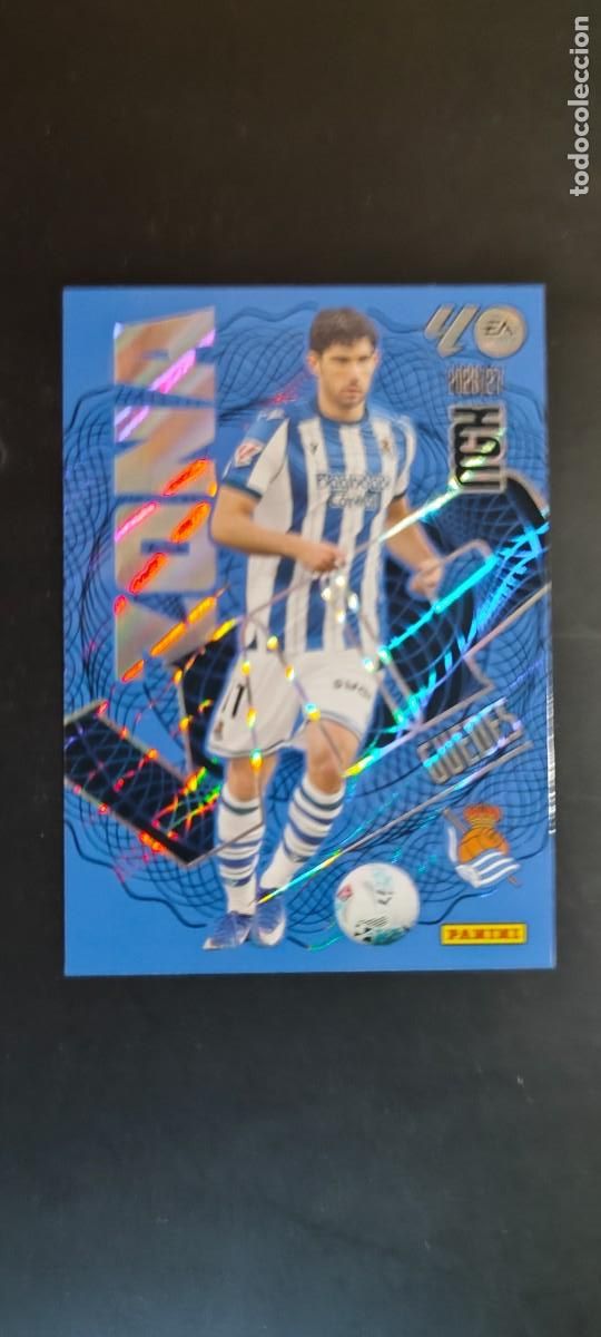Cromos de f&uacute;tbol: MEGACRACKS 2026/27 CARD ZONA VIP GUEDES REAL SOCIEDAD # 395 PANINI