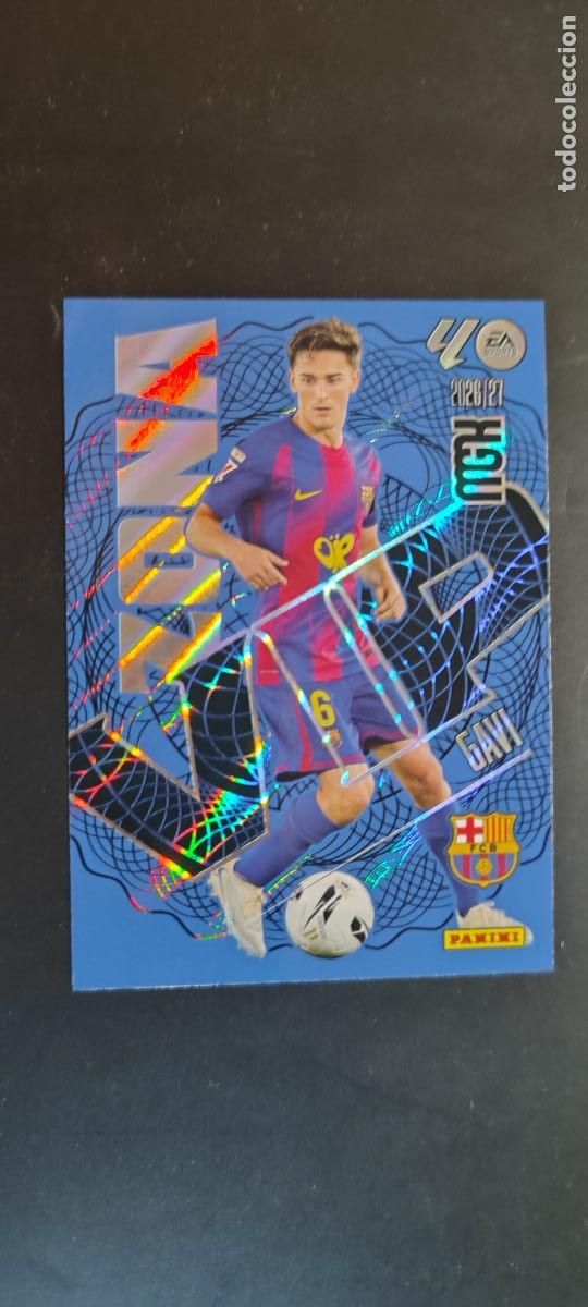 Cromos de f&uacute;tbol: MEGACRACKS 2026/27 CARD ZONA VIP GAVI FC BARCELONA # 394 PANINI