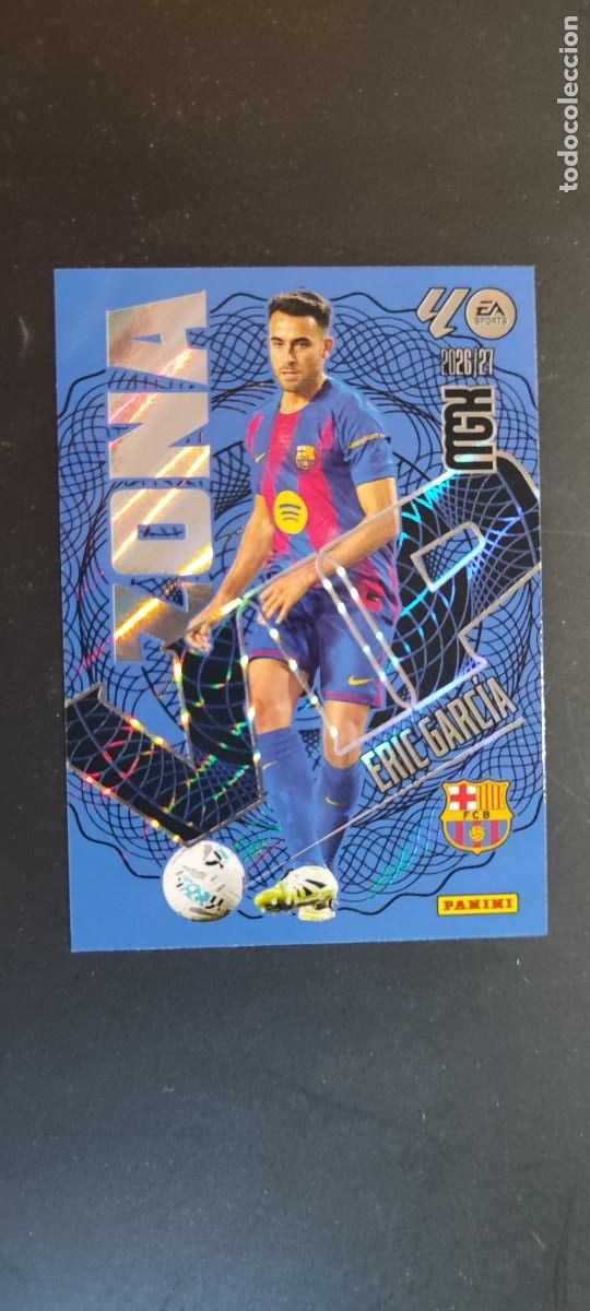 Cromos de f&uacute;tbol: MEGACRACKS 2026/27 CARD ZONA VIP ERIC GARCIA FC BARCELONA # 393 PANINI