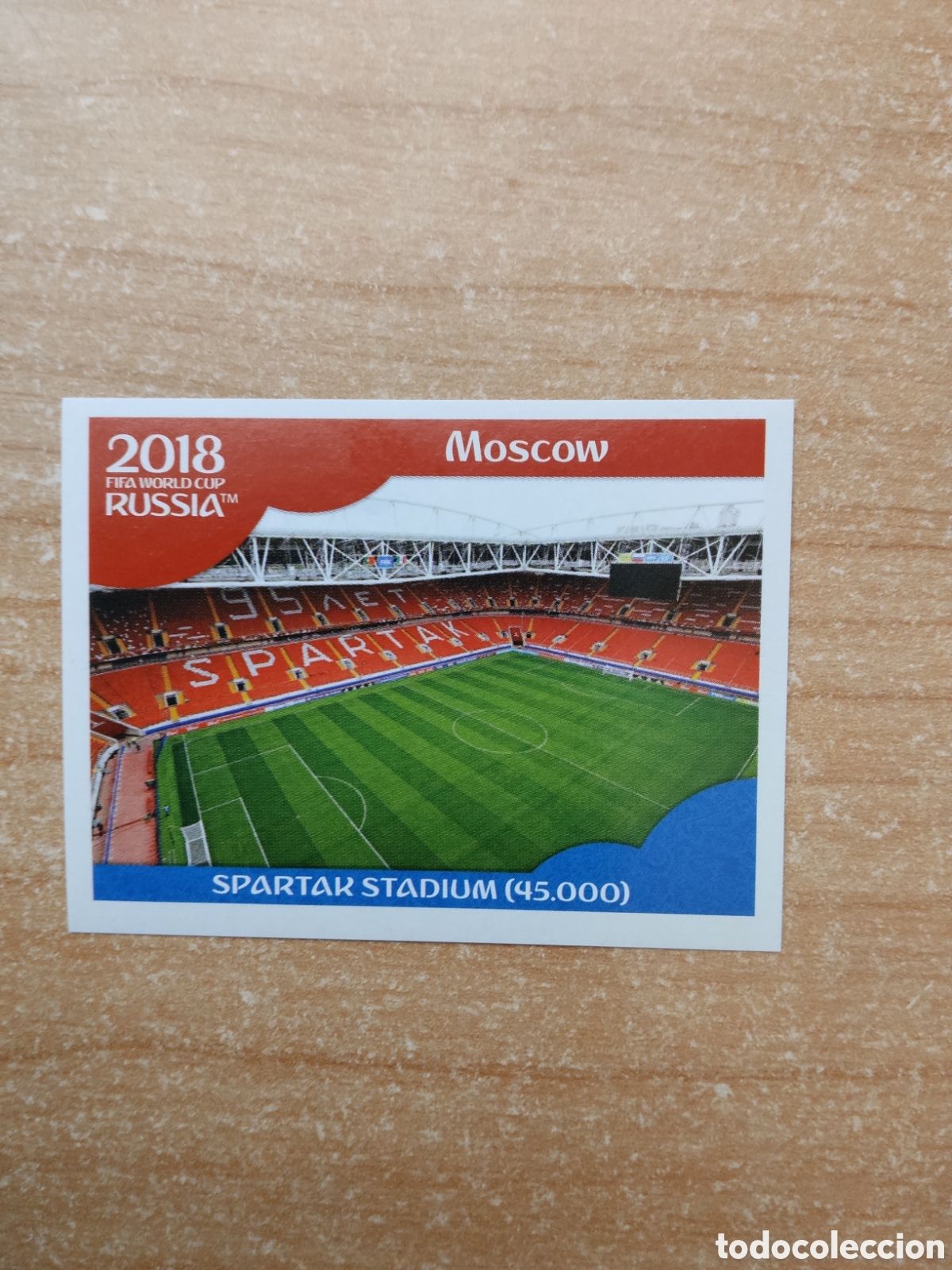 Cromos de f&uacute;tbol: 11 ESTADIO SPARTAK MOSCOW MUNDIAL 2018 RUSSIA