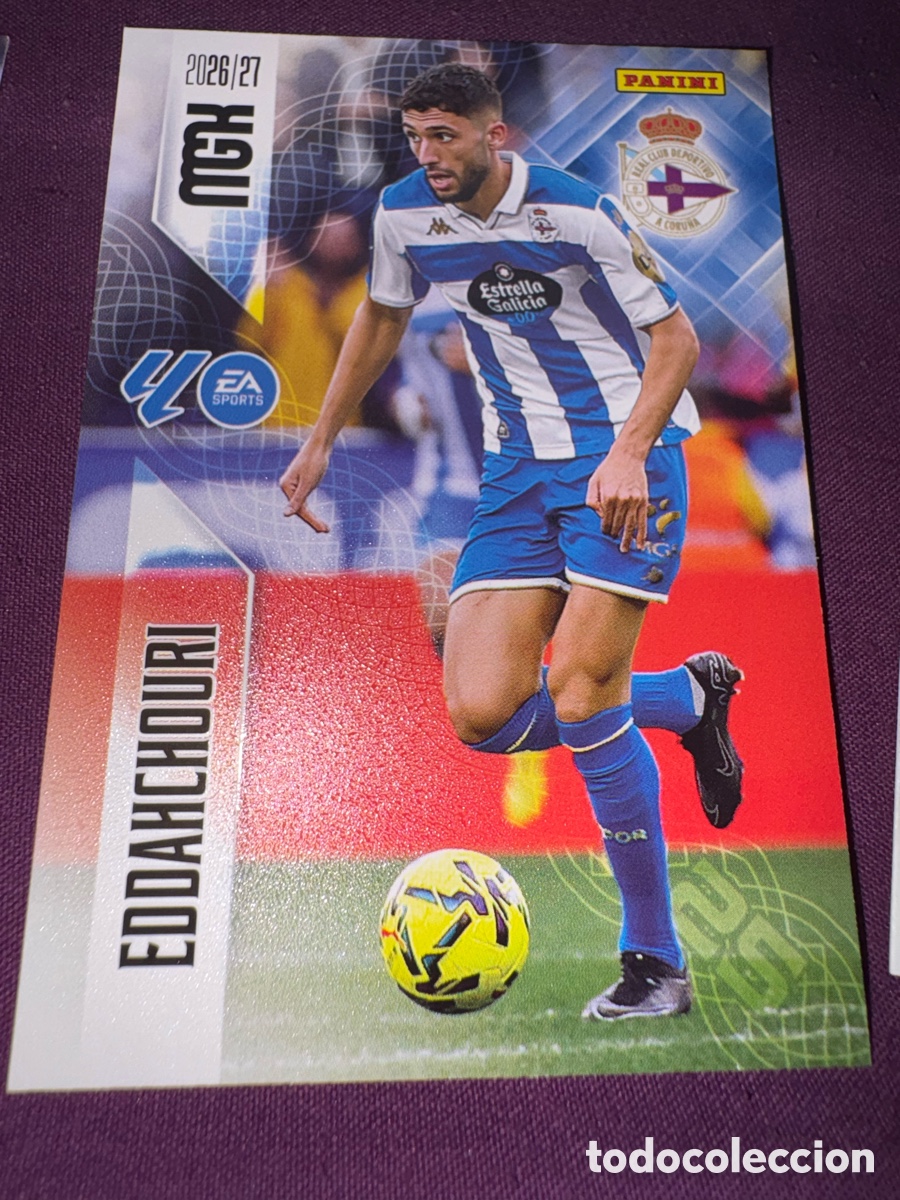 Cromos de f&uacute;tbol: Eddahchouri deportivo megacracks 2026-2027 26-27