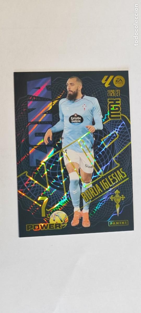 Fu&szlig;ball-Sticker: MEGACRACKS 2026/27 CARD ZONA VIP POWER BORJA IGLESIAS CELTA # P389 PANINI