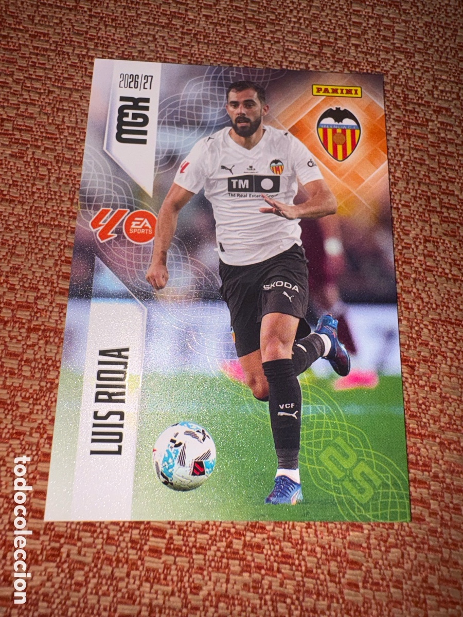 Cromos de f&uacute;tbol: Rioja Valencia megacracks 2026-2027 2026-2027