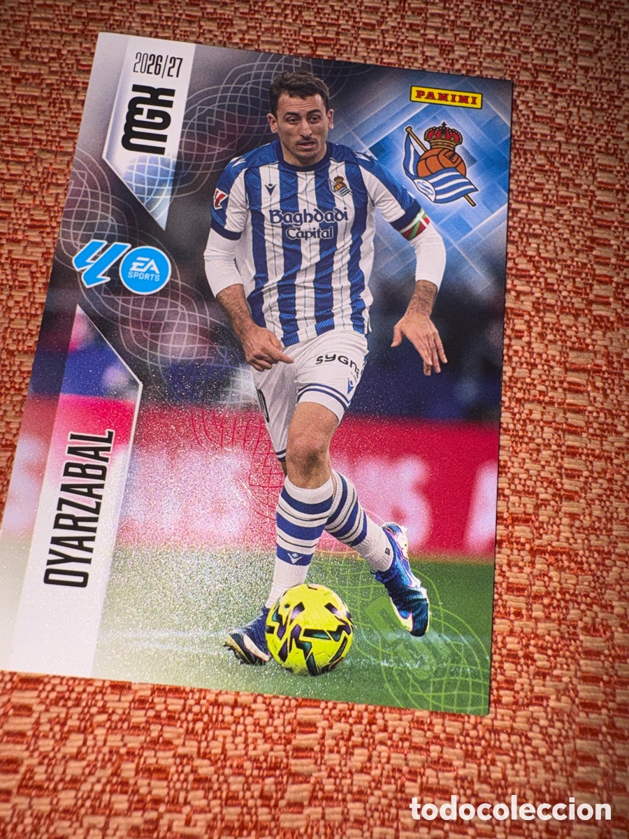 Cromos de f&uacute;tbol: Oyarzabal real sociedad megacracks 2026-2027 2026-2027
