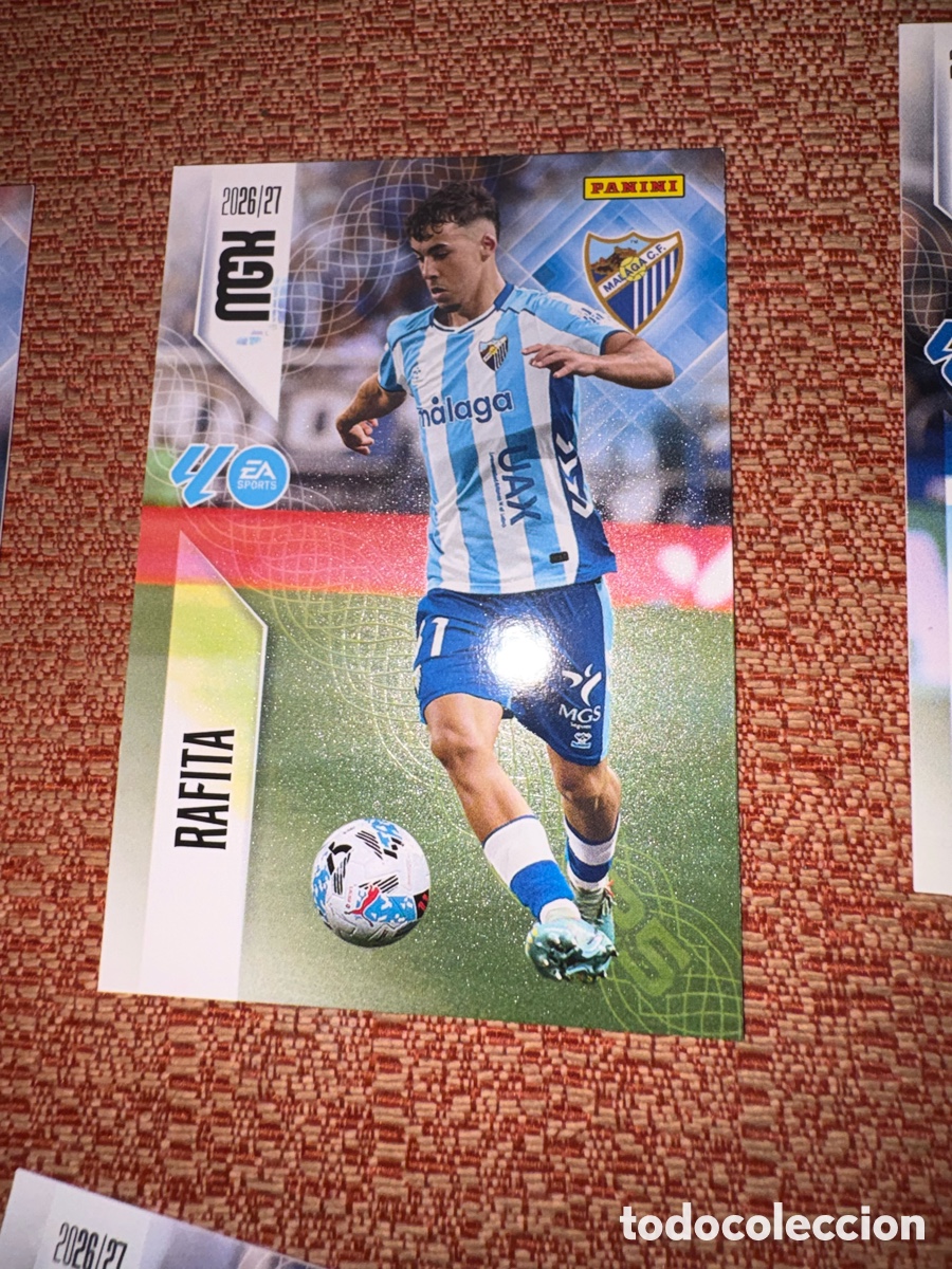 Cromos de f&uacute;tbol: Rafita M&aacute;laga megacracks 2026-2027 2026-2027