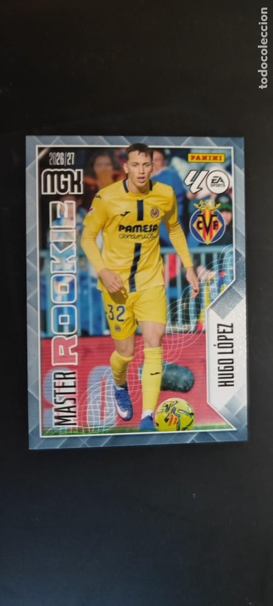 Cromos de f&uacute;tbol: MEGACRACKS 2026/27 CARD MASTER ROOKIE HUGO DIEZ VILLARREAL # 412 PANINI