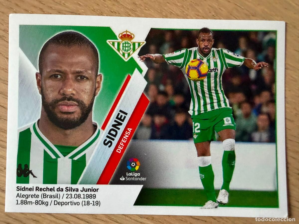 Fu&szlig;ball-Sticker: 5 SIDNEI REAL BETIS 19 20 2019 2020 LIGA SANTANDER COLECCIONES ESTE SIN PEGAR STICKER