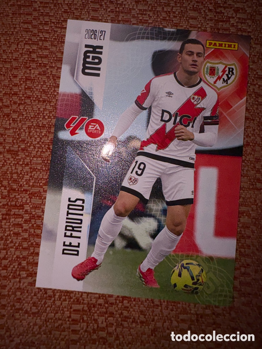 Football Stickers: De frutos rayo vallecano megacracks 2026-2027 2026-2027