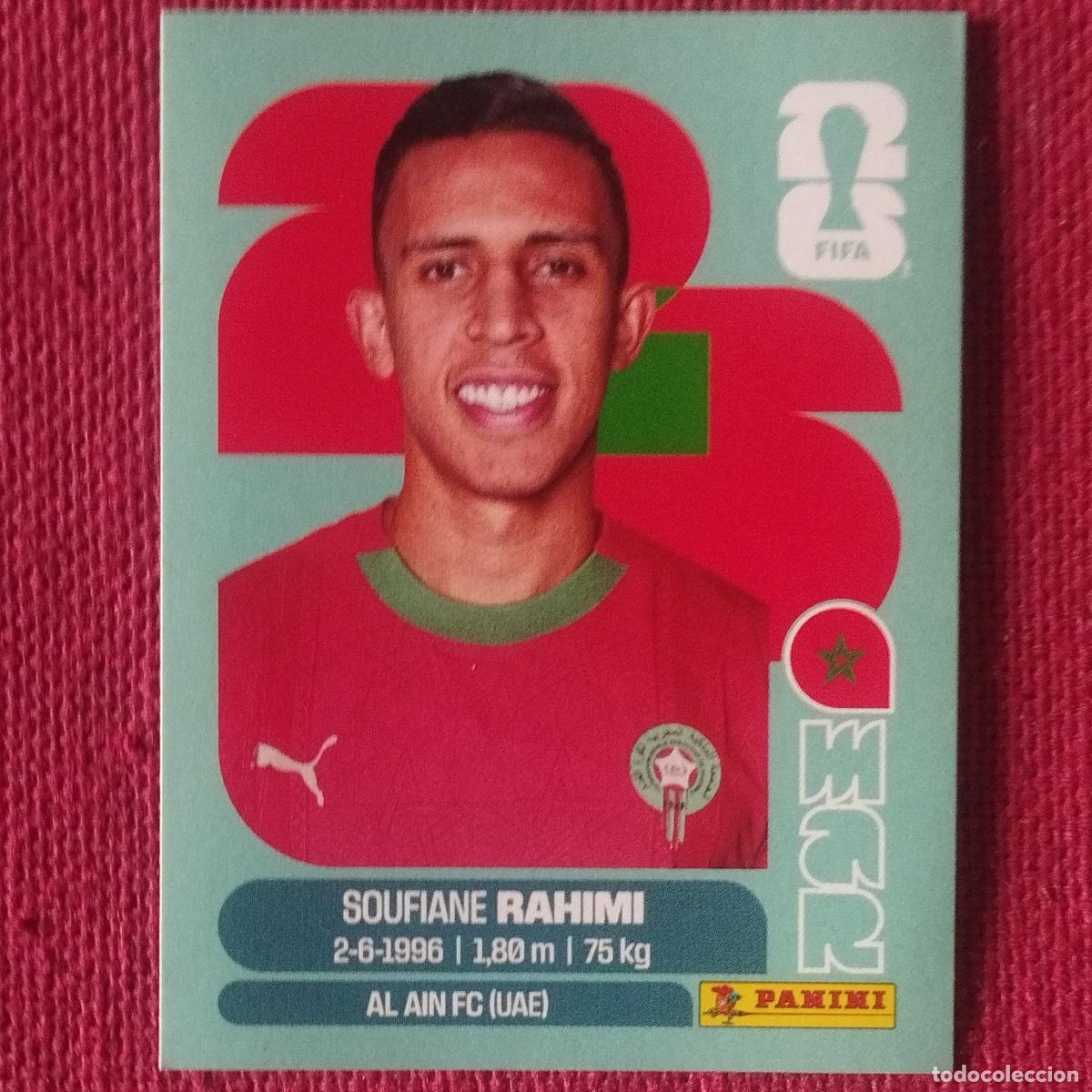 Cromos de f&uacute;tbol: SOUFIANE RAHIMI - MAR 18 - MARRUECOS - MUNDIAL DE FUTBOL - FIFA WORLD