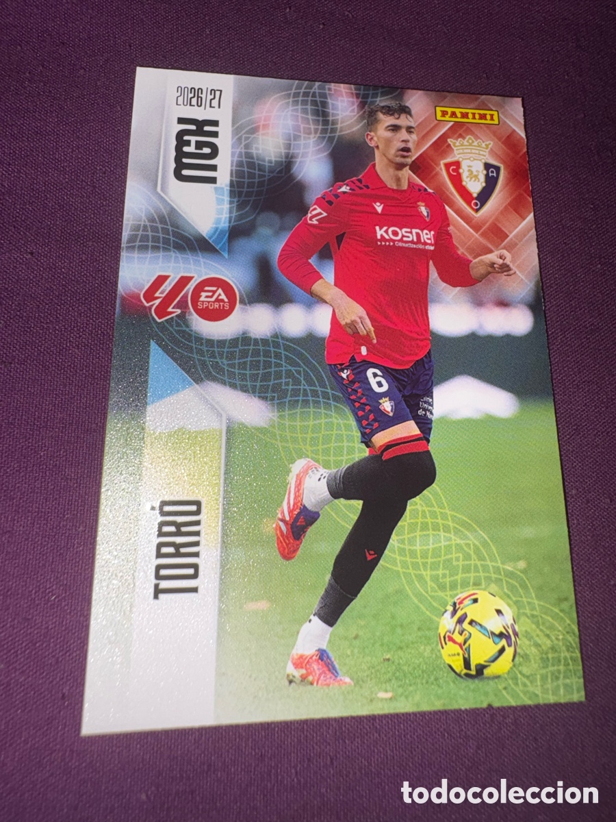 Cromos de f&uacute;tbol: Torro Osasuna megacracks 2026-2027 2026-2027