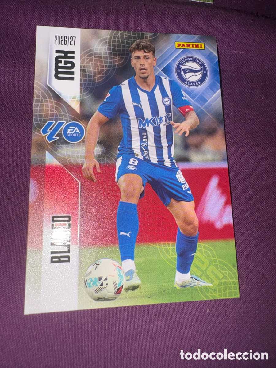 Cromos de f&uacute;tbol: Blanco alav&eacute;s megacracks 2026-2027 2026-2027