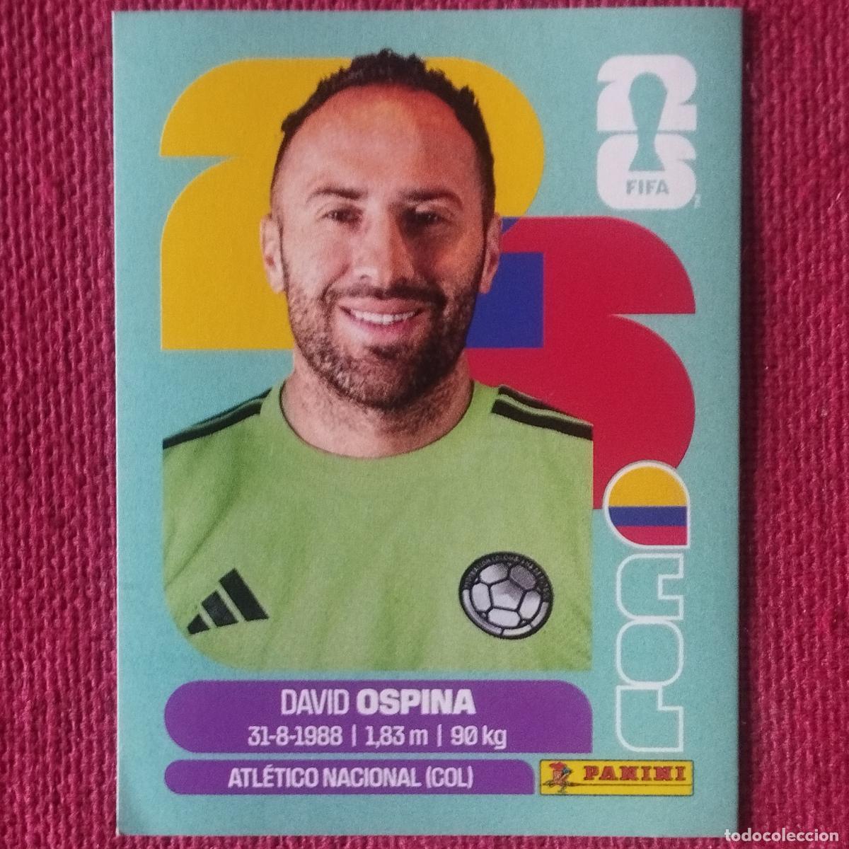 Football Stickers: DAVID OSPINA - COL 3 - COLOMBIA - MUNDIAL DE FUTBOL - FIFA WORLD CUP 2026