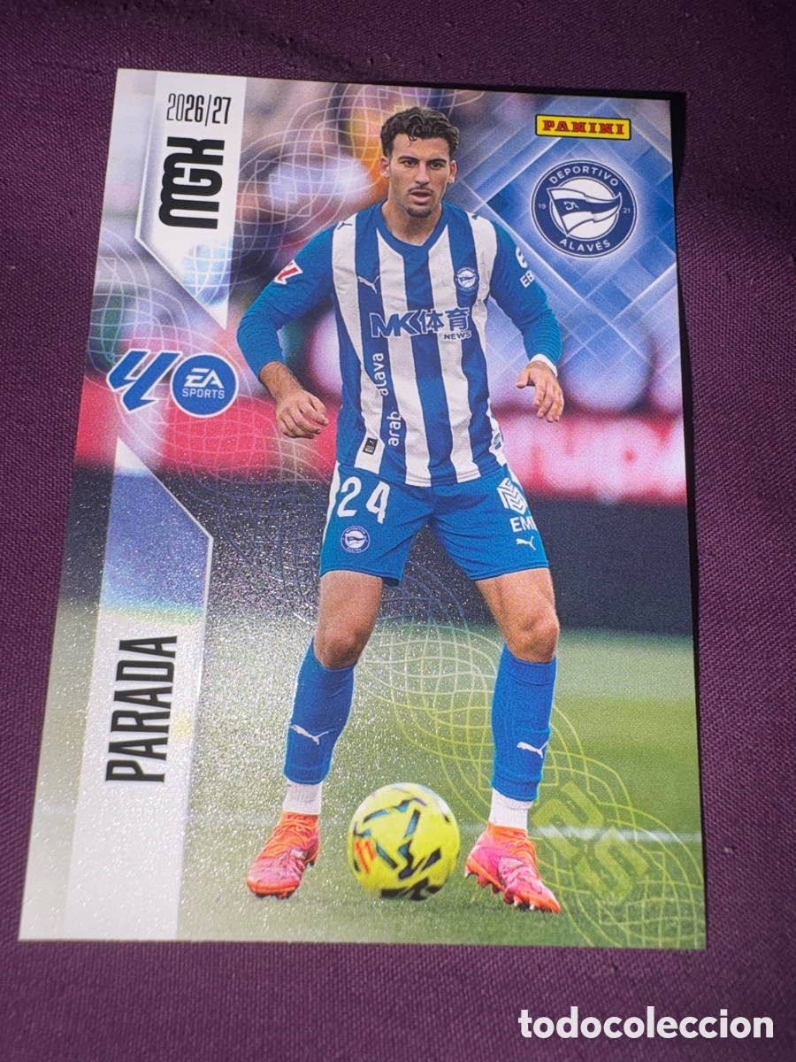 Cromos de Futebol: Parada alav&eacute;s megacracks 2026-2027 2026-2027