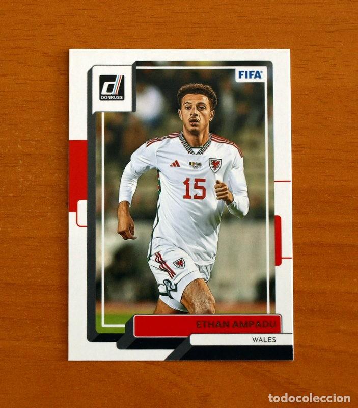 Cromos de f&uacute;tbol: Wales-Gales - N&ordm; 133 Ethan Ampadu - D-DONRUSS SOCCER -FIFA -Panini 2022-2023-22-23