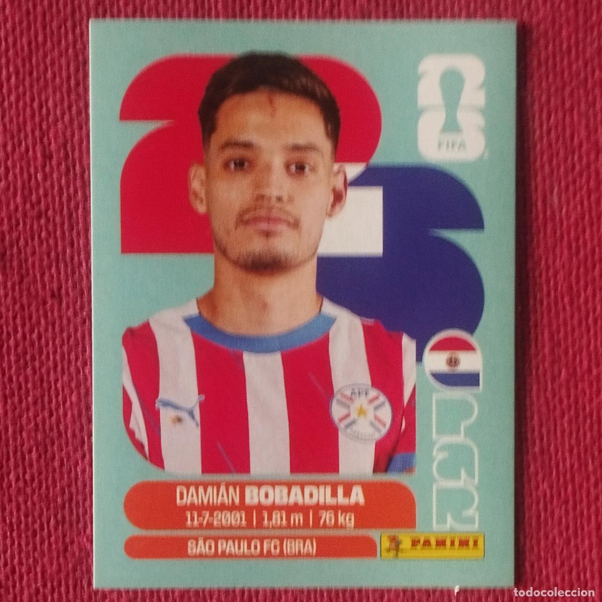 Cromos de f&uacute;tbol: DAMIAN BOBADILLA - PAR 11 - PARAGUAY - MUNDIAL DE FUTBOL - FIFA WORLD CUP 2026