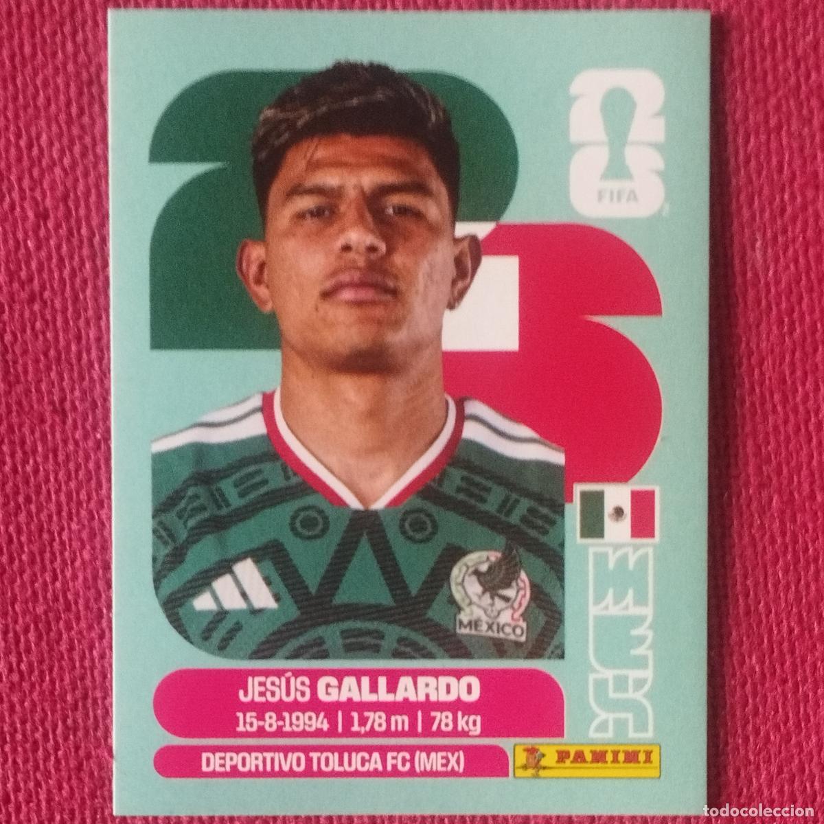 Cromos de f&uacute;tbol: JESUS GALLARDO - MEX 6 - MEXICO - MUNDIAL DE FUTBOL - FIFA WORLD CUP 2026