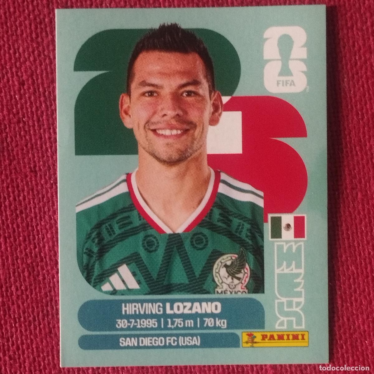 Cromos de f&uacute;tbol: HIRVING LOZANO - MEX 15 - MEXICO - MUNDIAL DE FUTBOL - FIFA WORLD CUP 2026
