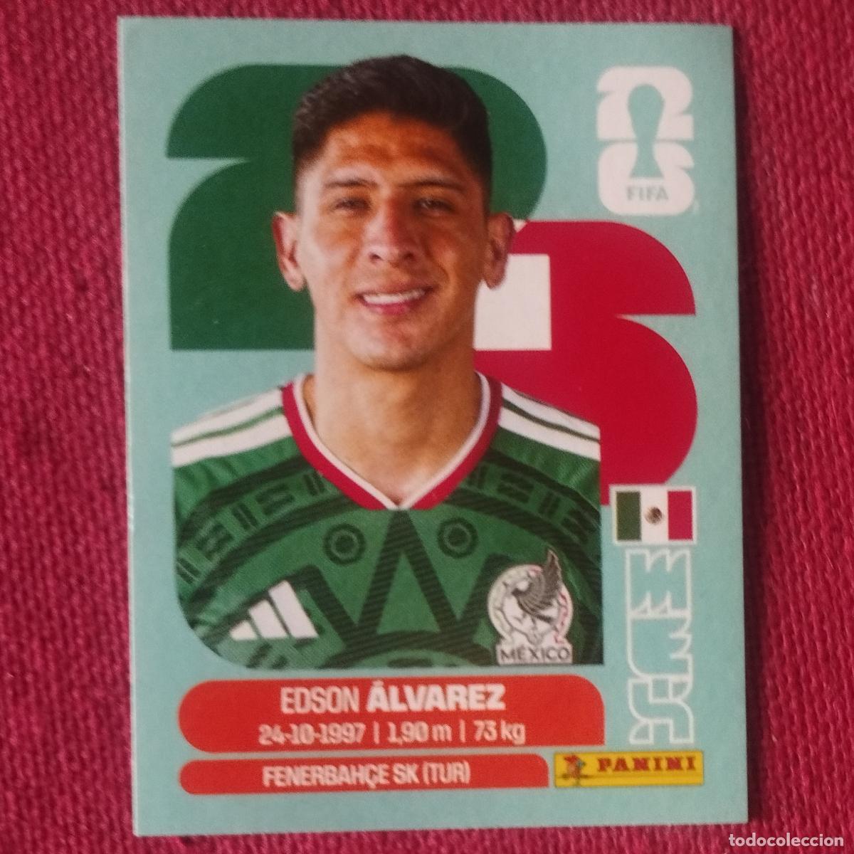 Cromos de f&uacute;tbol: EDSON ALVAREZ - MEX 10 - MEXICO - MUNDIAL DE FUTBOL - FIFA WORLD CUP 2026
