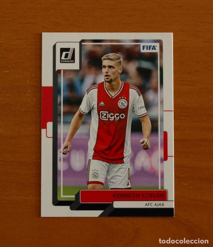 Cromos de f&uacute;tbol: Ajax - N&ordm; 140 Kenneth Taylor - D-DONRUSS SOCCER -FIFA -Panini 2022-2023-22-23