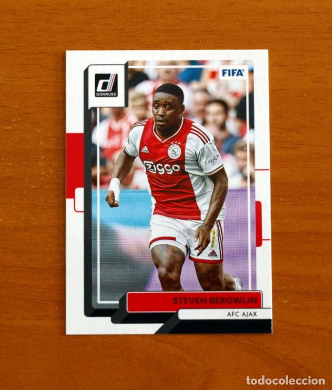 Cromos de f&uacute;tbol: Ajax - N&ordm; 142 Steven Bergwijn - D-DONRUSS SOCCER -FIFA -Panini 2022-2023-22-23