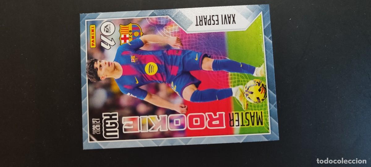 Cromos de f&uacute;tbol: MEGACRACKS 2026/27 CARD MASTER ROOKIE XAVI ESPART FC BARCELONA # 422 PANINI