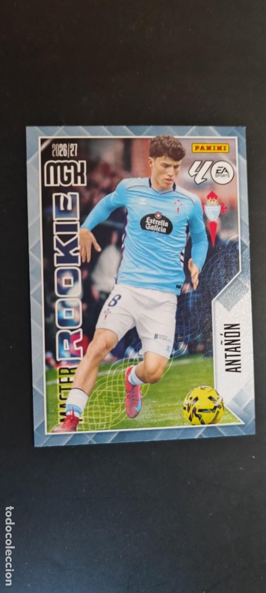 Cromos de f&uacute;tbol: MEGACRACKS 2026/27 CARD MASTER ROOKIE ANTA&Ntilde;ON CELTA # 407 PANINI