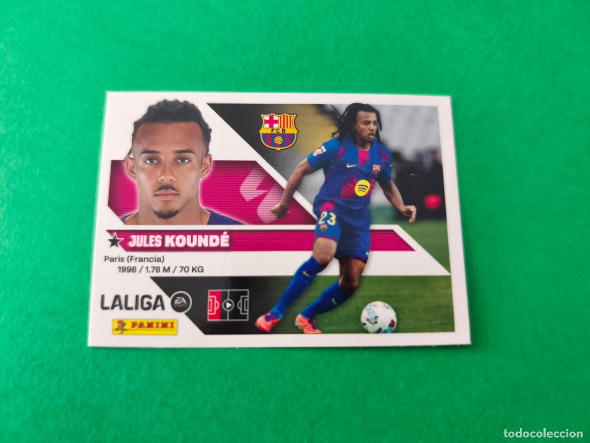 Cromos de f&uacute;tbol: CROMO FUTBOL KOUNDE F.C.BARCELONA SIN PEGAR N&ordm; 5 LIGA ESTE 2026-2027/26-27 PANINI