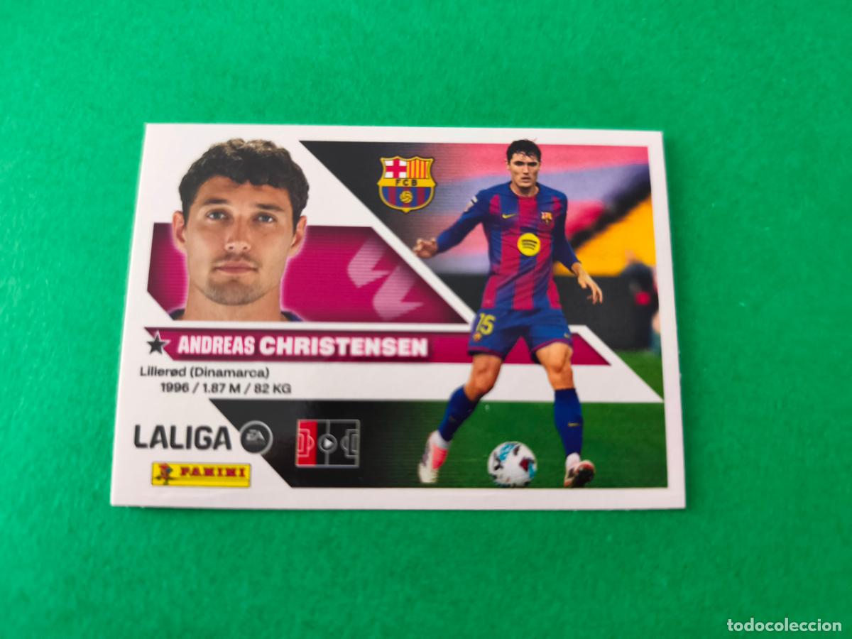Cromos de f&uacute;tbol: CROMO FUTBOL CHRISTENSEN F.C.BARCELONA SIN PEGAR N&ordm; 6 B LIGA ESTE 2026-2027/26-27 PANINI