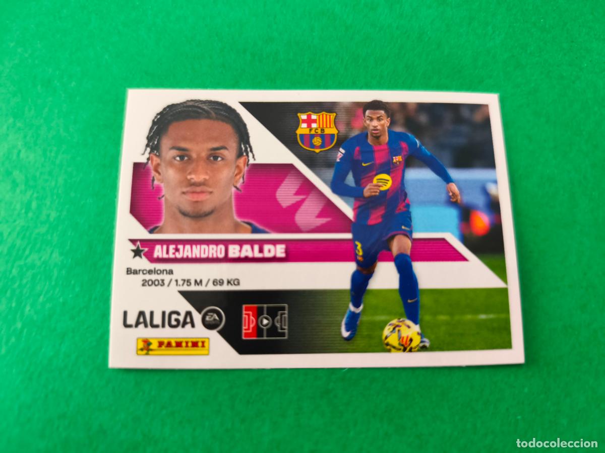 Cromos de f&uacute;tbol: CROMO FUTBOL BALDE F.C.BARCELONA SIN PEGAR N&ordm; 10 LIGA ESTE 2026-2027/26-27 PANINI
