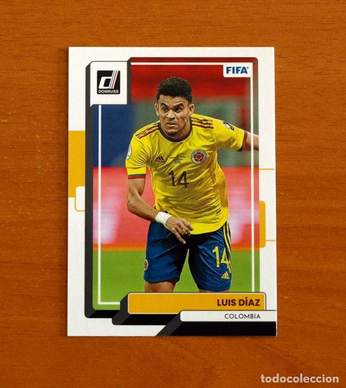 Cromos de f&uacute;tbol: Colombia - N&ordm; 149 Luis D&iacute;az - D-DONRUSS SOCCER -FIFA -Panini 2022-2023-22-23