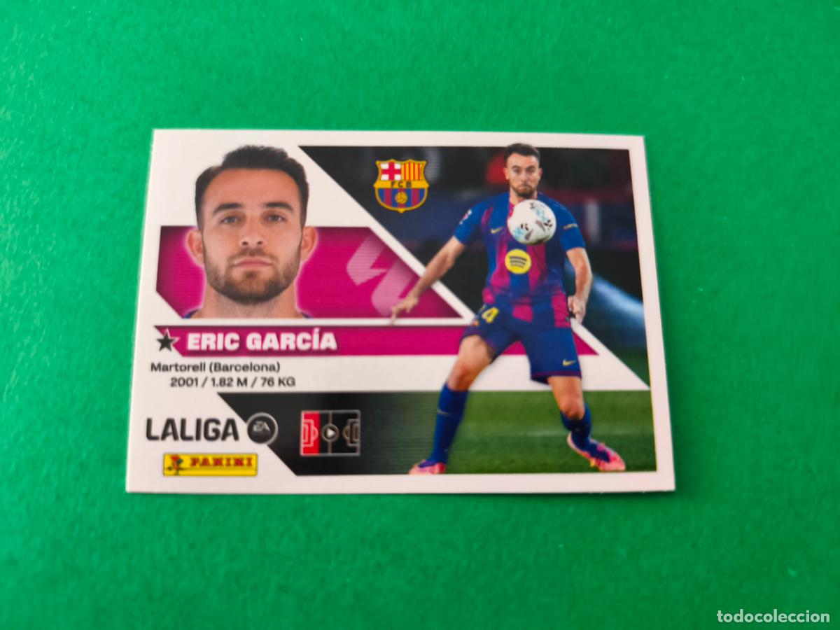 Cromos de f&uacute;tbol: CROMO FUTBOL ERIC GARCIA F.C.BARCELONA SIN PEGAR N&ordm; 11 LIGA ESTE 2026-2027/26-27 PANINI