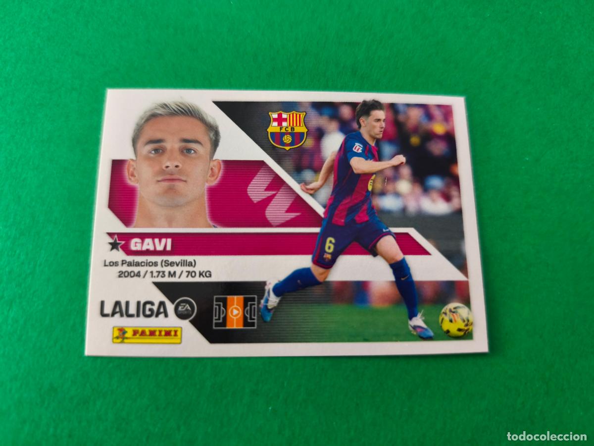 Cromos de f&uacute;tbol: CROMO FUTBOL GAVI F.C.BARCELONA SIN PEGAR N&ordm; 13 LIGA ESTE 2026-2027/26-27 PANINI