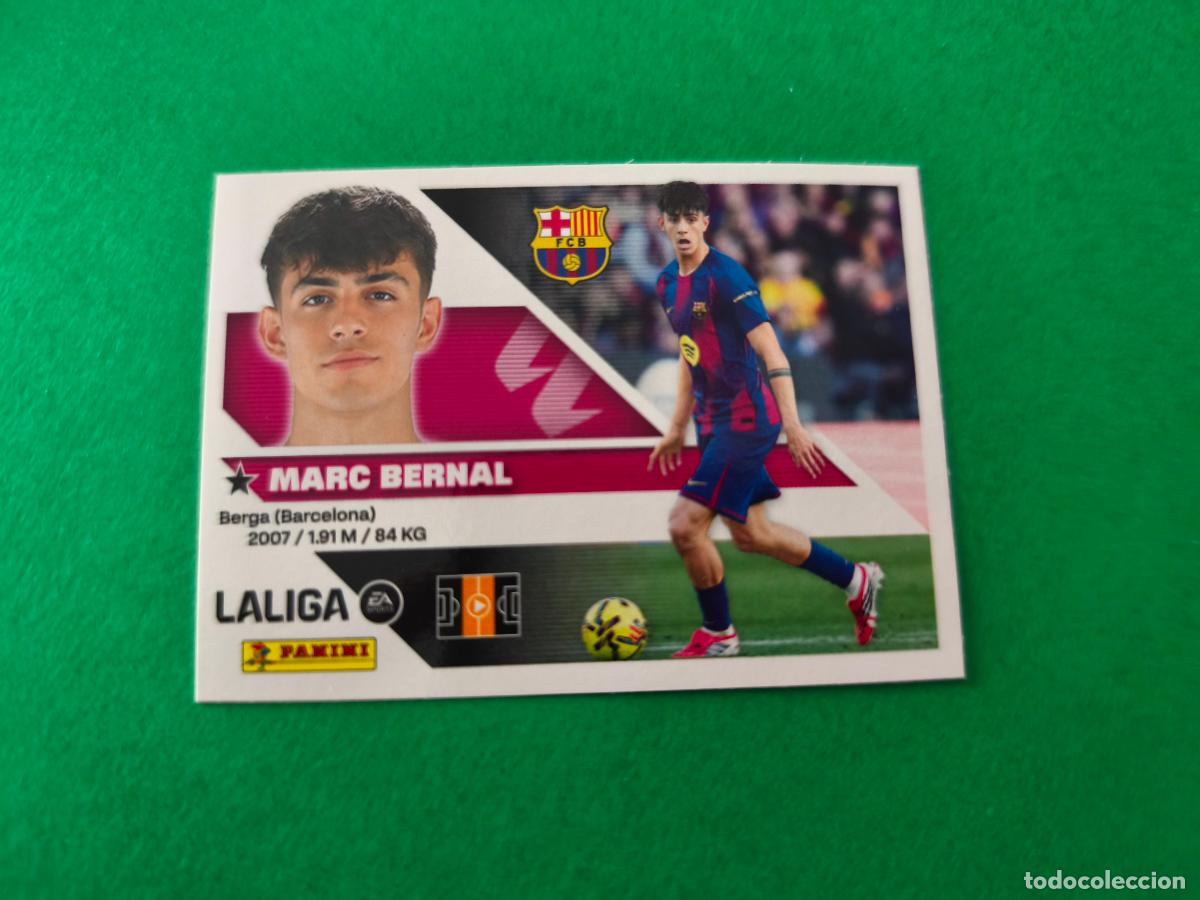 Cromos de f&uacute;tbol: CROMO FUTBOL BERNAL F.C.BARCELONA SIN PEGAR N&ordm; 14 LIGA ESTE 2026-2027/26-27 PANINI