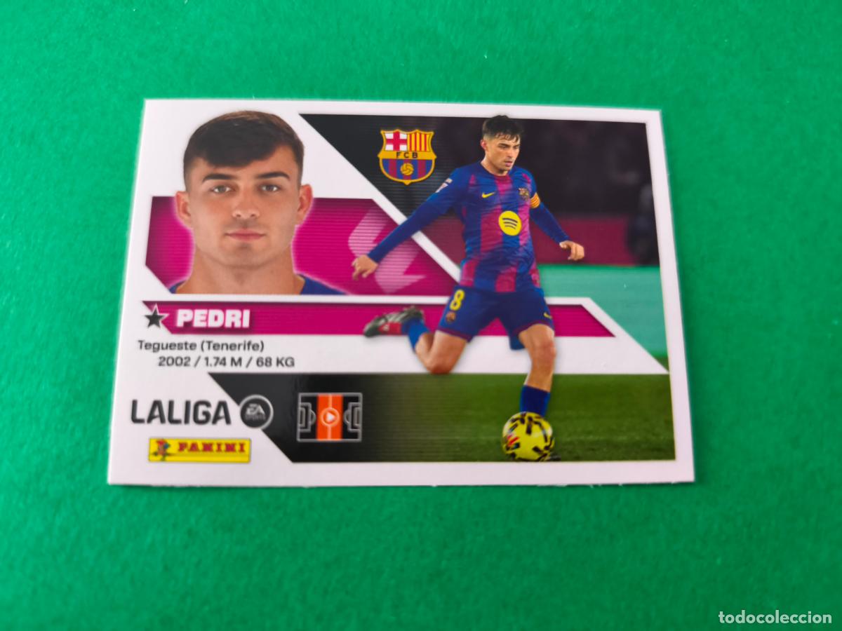 Cromos de f&uacute;tbol: CROMO FUTBOL PEDRI F.C.BARCELONA SIN PEGAR N&ordm; 15 LIGA ESTE 2026-2027/26-27 PANINI