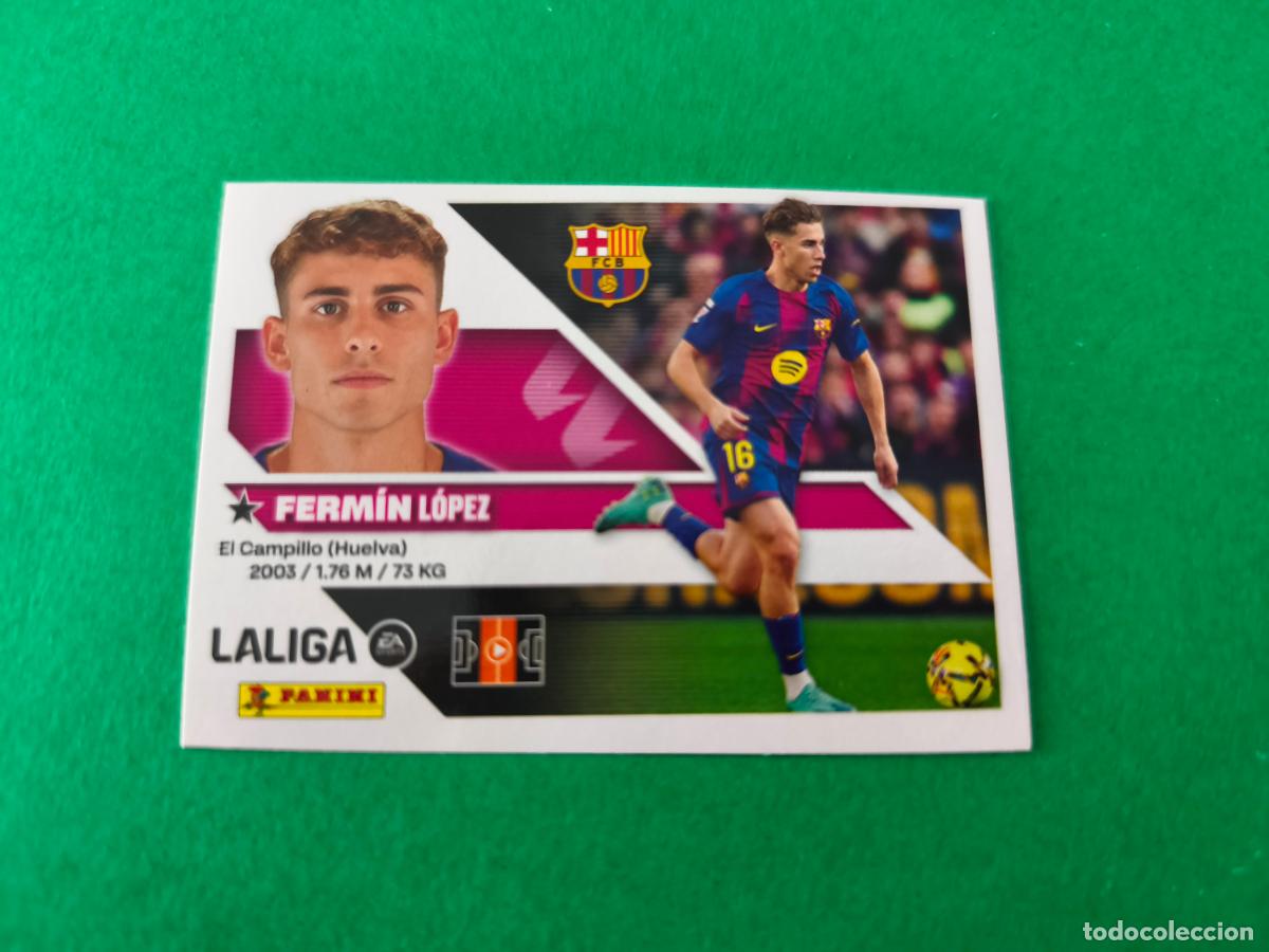 Cromos de f&uacute;tbol: CROMO FUTBOL FERMIN F.C.BARCELONA SIN PEGAR N&ordm; 16 LIGA ESTE 2026-2027/26-27 PANINI