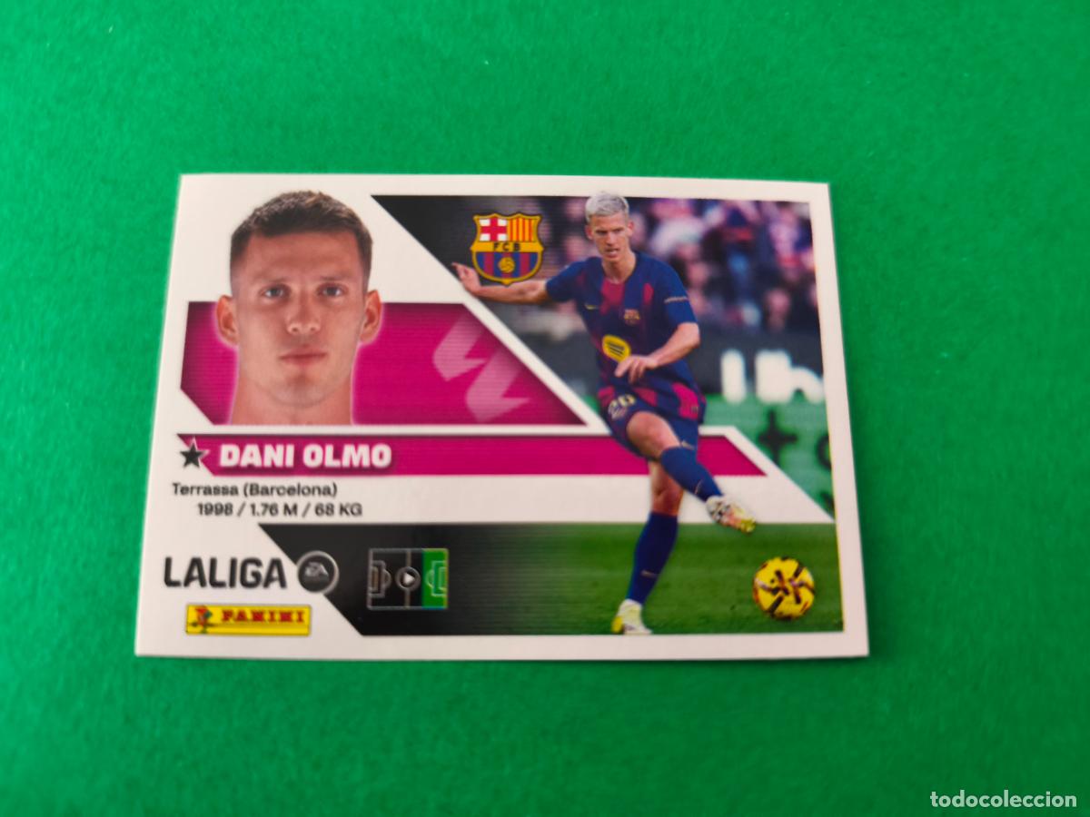 Cromos de f&uacute;tbol: CROMO FUTBOL DANI OLMO F.C.BARCELONA SIN PEGAR N&ordm; 17 LIGA ESTE 2026-2027/26-27 PANINI