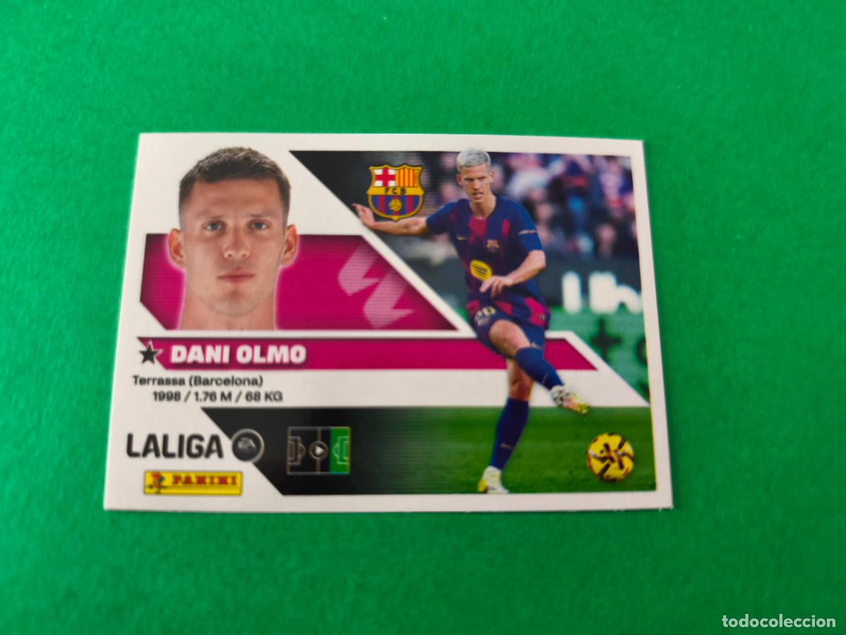 Cromos de f&uacute;tbol: CROMO FUTBOL DANI OLMO F.C.BARCELONA SIN PEGAR N&ordm; 17 LIGA ESTE 2026-2027/26-27 PANINI